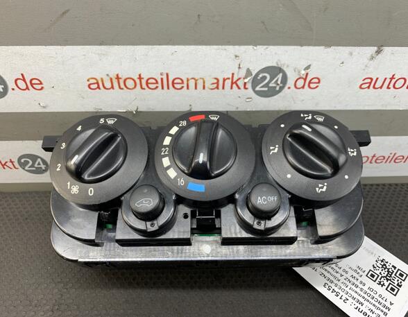 Air Conditioning Control Unit MERCEDES-BENZ A-Klasse (W168)