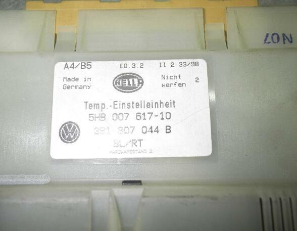 Air Conditioning Control Unit VW Golf IV (1J1)