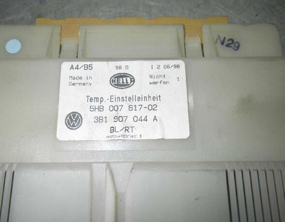 Air Conditioning Control Unit VW Golf IV (1J1)