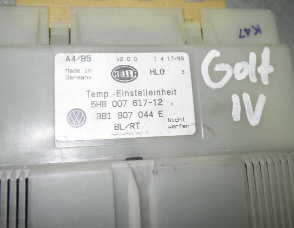 Air Conditioning Control Unit VW Golf IV (1J1)