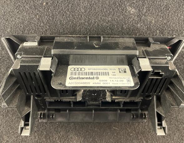 Air Conditioning Control Unit AUDI A3 (8P1), AUDI A3 Sportback (8PA)