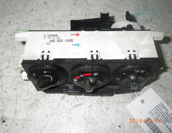 112715 Bedienelement für Klimaanlage MERCEDES-BENZ A-Klasse (W168) 1688300485