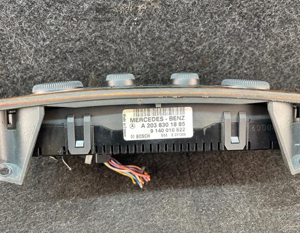 Air Conditioning Control Unit MERCEDES-BENZ C-CLASS (W203)