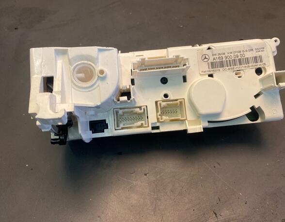 Air Conditioning Control Unit MERCEDES-BENZ A-CLASS (W169)