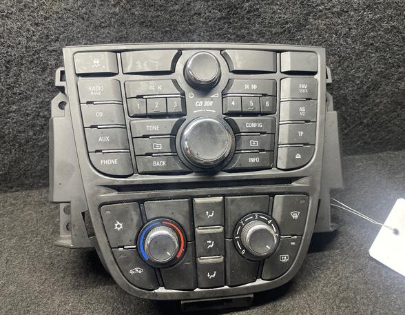 Bedieningselement airconditioning OPEL ASTRA J (P10)