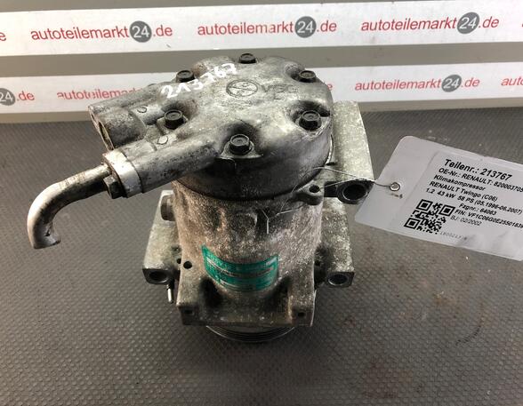 213767 Klimakompressor RENAULT Twingo (C06) 8200037058