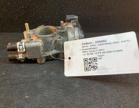 Throttle Body OPEL Corsa C (F08, F68)