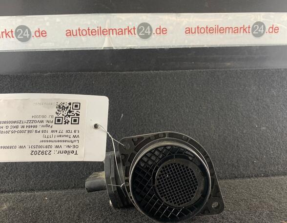 239202 Luftmassenmesser VW Touran (1T1, 1T2) 038906461B