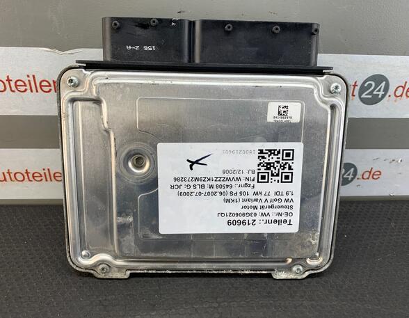 Engine Management Control Unit VW Golf V Variant (1K5)