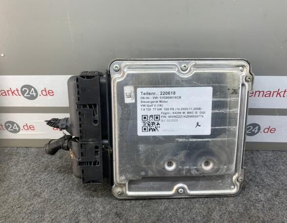 Engine Management Control Unit VW Golf V (1K1)