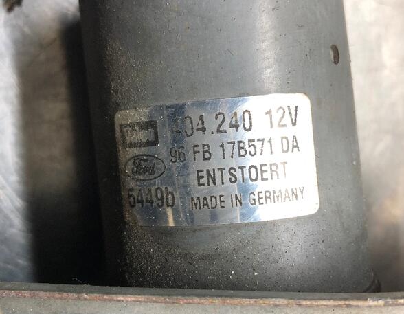 157987 Wischermotor vorne FORD Courier Kasten (J3S, J5S) 404240