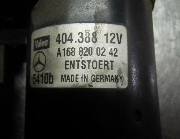 Wiper Motor MERCEDES-BENZ A-Klasse (W168)