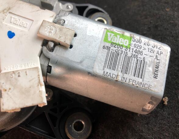 Wiper Motor RENAULT Twingo II (CN0)