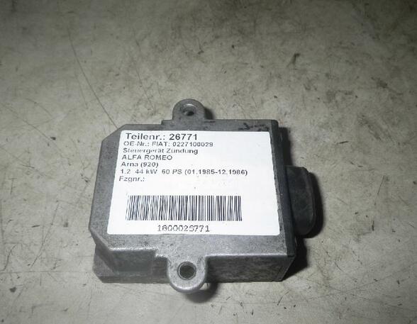 Ignition Control Unit ALFA ROMEO Arna (920), FIAT Uno (146)