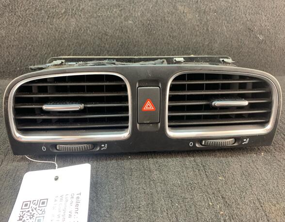 Dashboard ventilation grille VW GOLF V (1K1), VW GOLF VI (5K1), VW GOLF VAN VI Variant (AJ5), VW GOLF VI Van (5K1_)