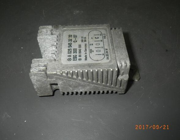 Control unit electric blower engine cooling MERCEDES-BENZ A-CLASS (W168)