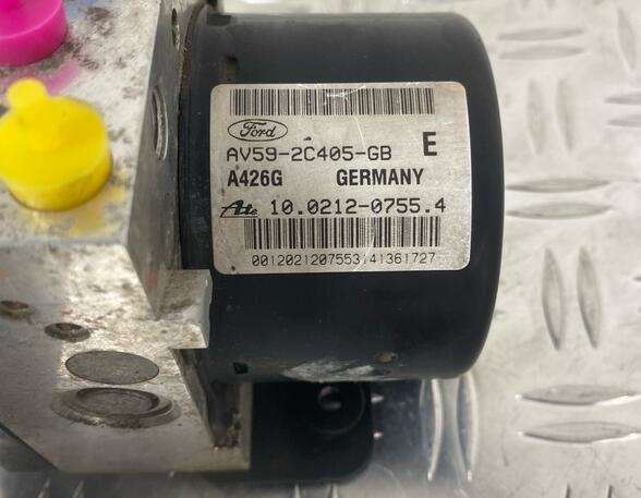 Bremsaggregat ABS Hydraulikblock Steuergerät FORD Fiesta VI CV21-2C405-DC