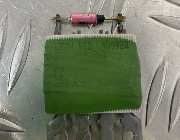 Resistor Interior Blower SEAT IBIZA V (KJ1, KJG)