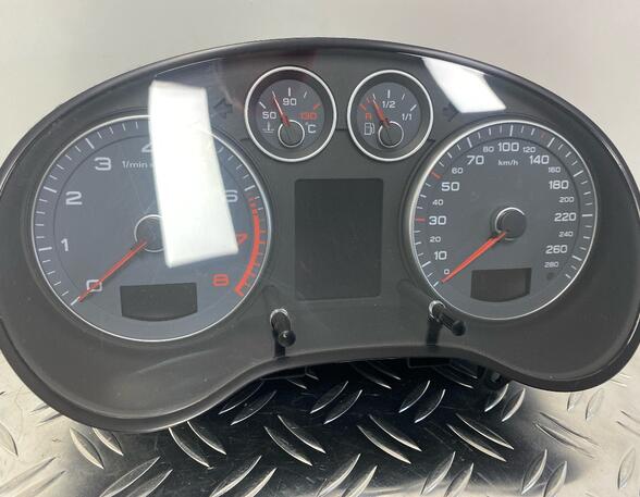 Tachometer Tacho Kombiinstrument 280Kmh AUDI A3 8P0 920 933