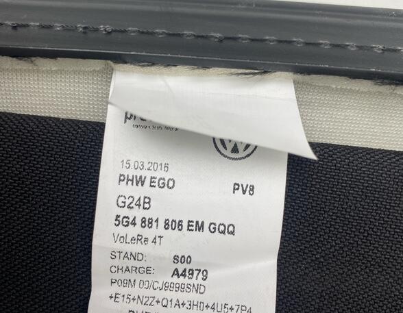 Seat VW GOLF VII (5G1, BQ1, BE1, BE2), VW GOLF VIII Variant (CG5), VW GOLF VII Variant (BA5, BV5)