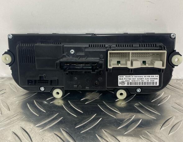 Air Conditioning Control Unit VW TOURAN (1T3), VW TOURAN VAN (1T3)