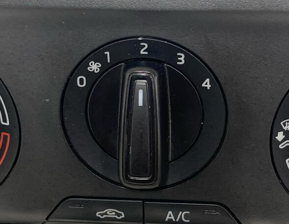 Bedieningselement airconditioning SKODA FABIA III Estate (NJ5)