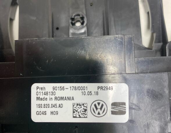 Air Conditioning Control Unit VW UP! (121, 122, BL1, BL2, BL3, 123), VW LOAD UP (121, 122, BL1, BL2)