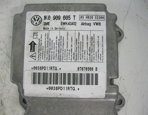 Airbag Control Unit VW Golf V (1K1)