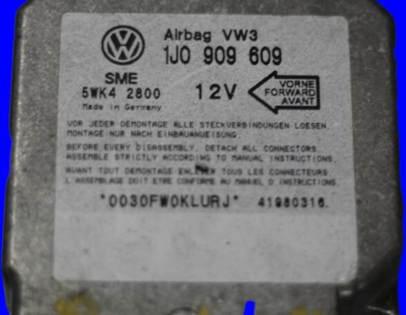 Steuergerät Airbag  (Sicherheitselektronik) VW Golf Benzin (1 J) 1595 ccm 75 KW 2002>2003