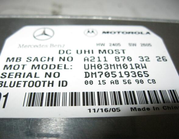 Xenon Light Control Unit MERCEDES-BENZ C-Klasse T-Model (S203)