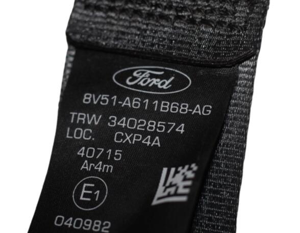 Safety Belts FORD FIESTA VI (CB1, CCN)