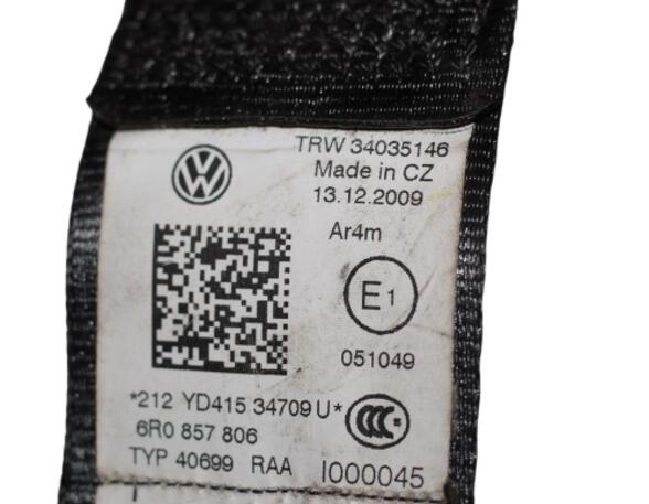 Safety Belts VW POLO (6R1, 6C1)