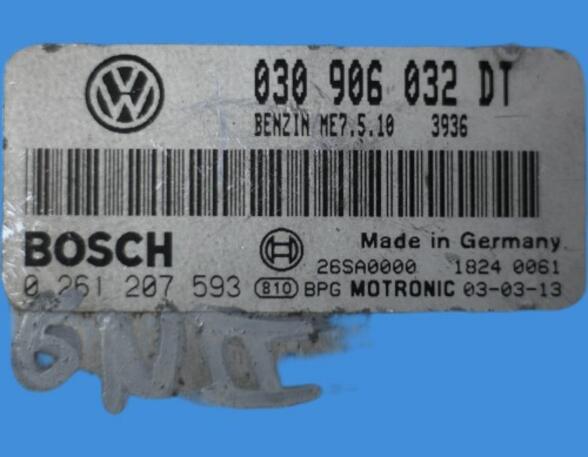 Steuergerät (Motor) VW Polo Benzin (6 N/6 KV) 1390 ccm 44 KW 1999>2001