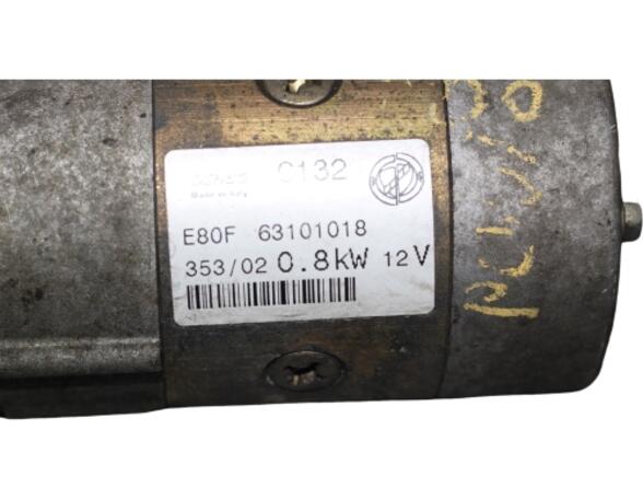 Fuel Injection Control Unit FIAT Punto (188), FIAT Punto Kasten/Schrägheck (188)