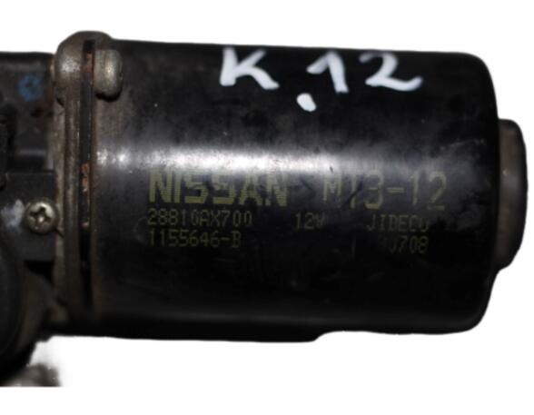 Wiper Motor NISSAN MICRA III (K12)