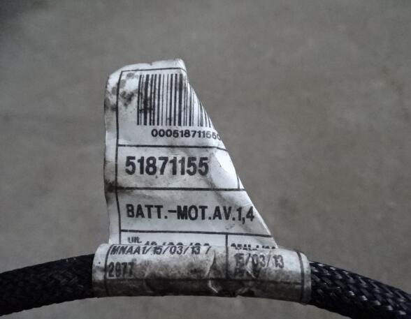 Ground (Earth) Cable OPEL COMBO Tour (X12) 51871155 Batteriekabel