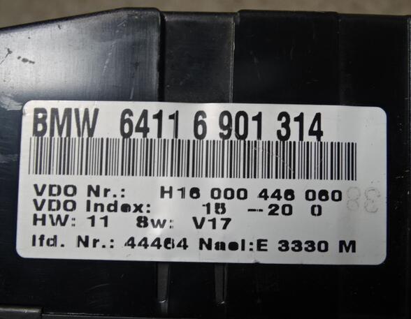 Air Conditioning Control Unit BMW 7 (E38) 64116901314 Klimatronic