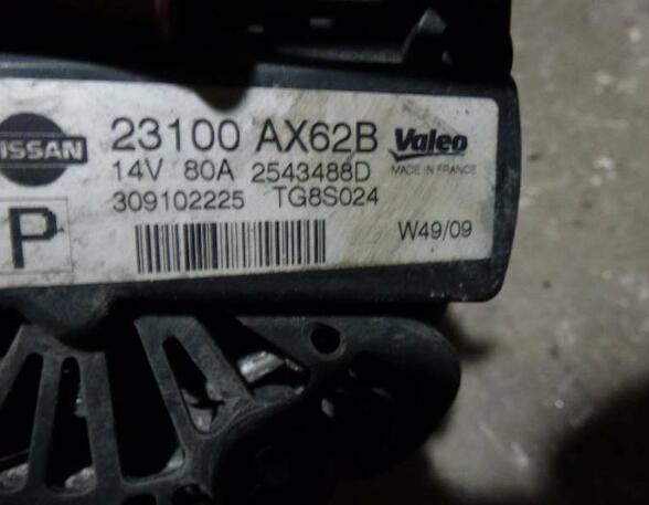 Dynamo (Alternator) NISSAN MICRA III (K12)