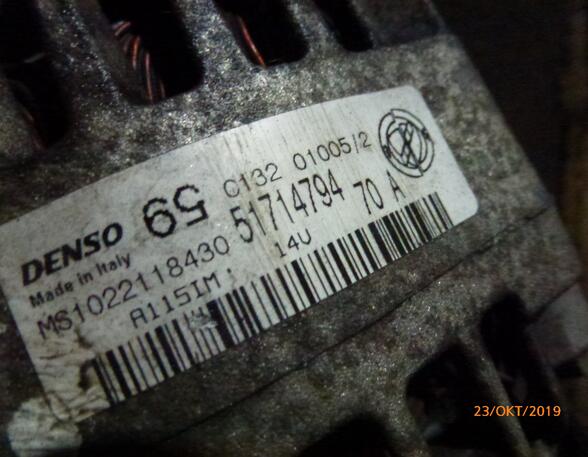 Alternator FIAT PANDA (169_)