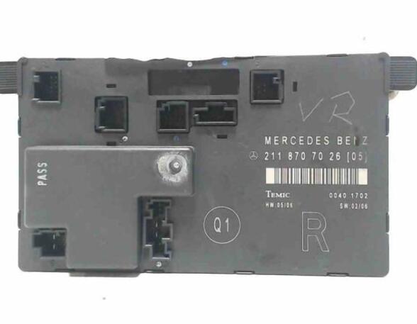 Control unit MERCEDES-BENZ E-CLASS T-Model (S211)