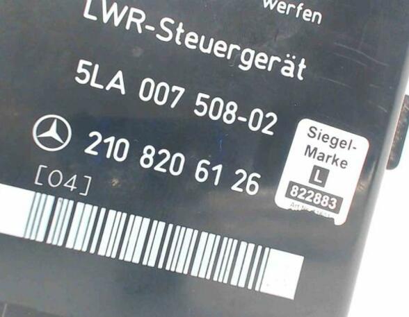 Steuergerät Leuchtweiteregulierung LWR-Steuergerät MERCEDES-BENZ E-KLASSE KOMBI (S210) E 320 T 4MATIC 165 KW