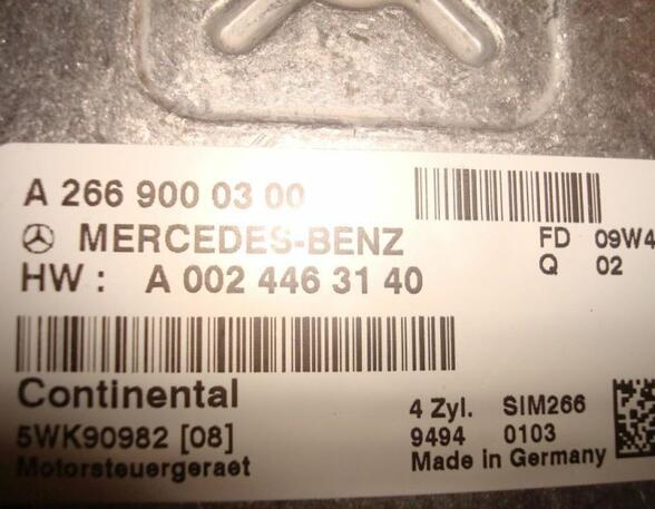 Regeleenheid motoregeling MERCEDES-BENZ A-Klasse (W169)