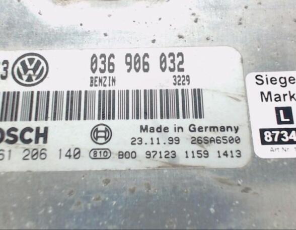 Engine Management Control Unit VW Golf IV (1J1)