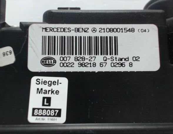 Central Locking Pump MERCEDES-BENZ C-Klasse (W202)