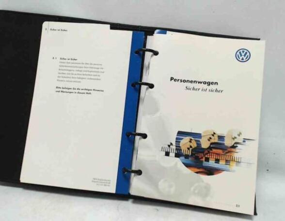 Operation manual VW GOLF IV (1J1)