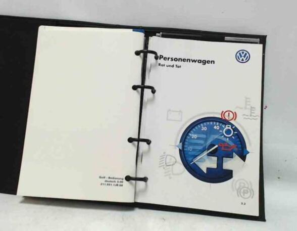 Operation manual VW GOLF IV (1J1)