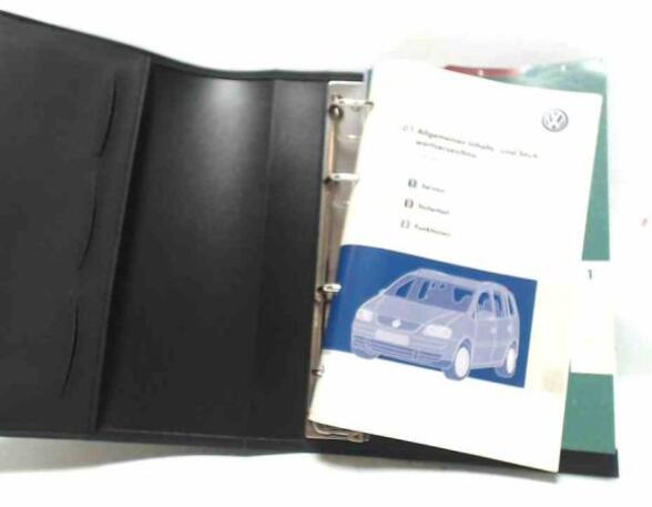 Bedienungsanleitung Bordmappe Bordhandbuch - Gebrauchspuren VW TOURAN (1T1  1T2) 1.9 TDI 77 KW