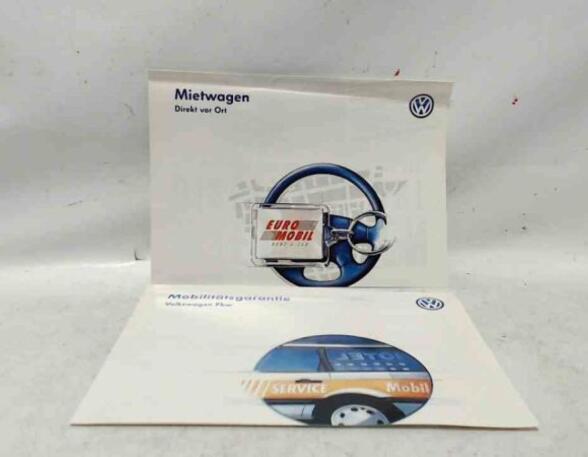 Operation manual VW GOLF III (1H1)