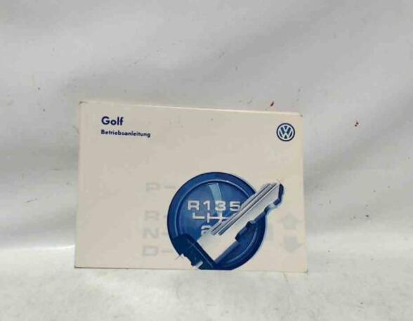 Operation manual VW GOLF III (1H1)