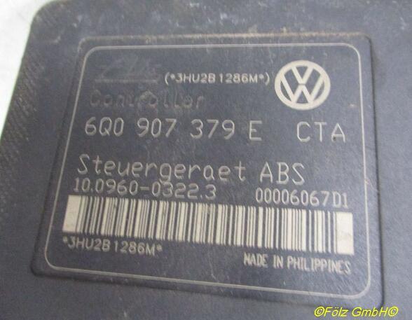 Bremsaggregat ABS  VW POLO (9N_) 1.2 12V 47 KW